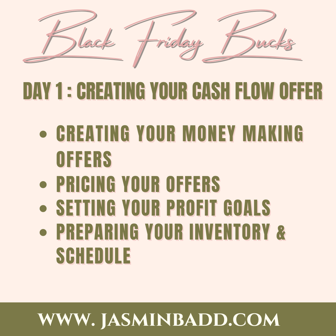 Black Friday Bucks: 3 Classes In 1 Biz Training REPLAY