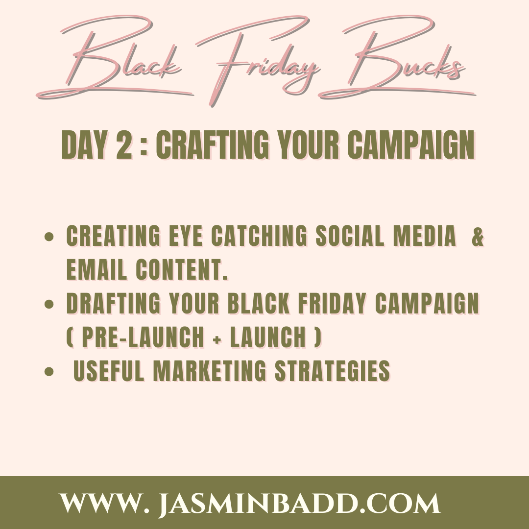 Black Friday Bucks: 3 Classes In 1 Biz Training REPLAY