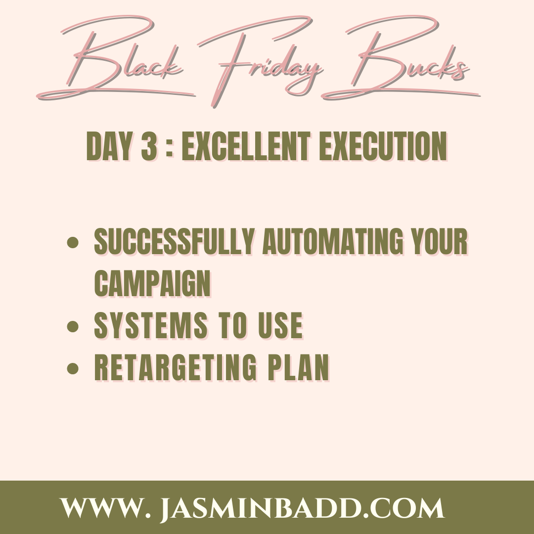 Black Friday Bucks: 3 Classes In 1 Biz Training REPLAY