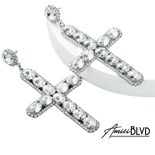 Christian Cross Earrings